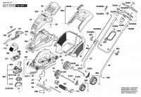 Bosch 3 600 H81 371 ROTAK 430 ERGOFLEX Lawnmower Spare Parts